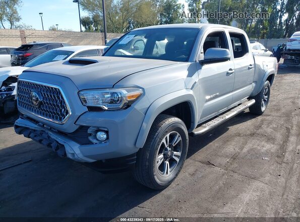 3TMBZ5DN8KM023124 2019 TOYOTA TACOMA Gray Front left