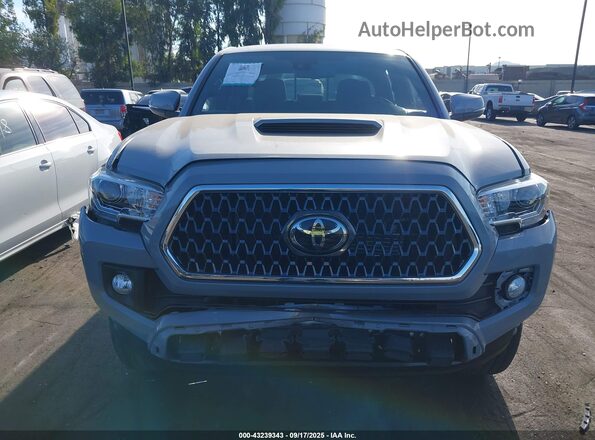 3TMBZ5DN8KM023124 2019 TOYOTA TACOMA Gray Rear interior view