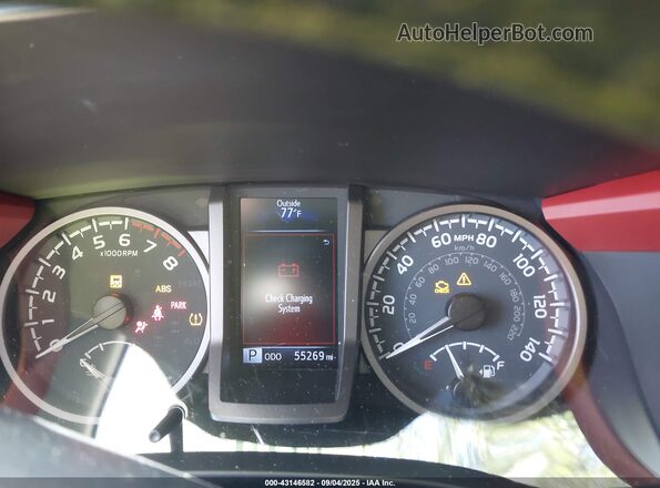 3TMCZ5AN3LM338116 2020 TOYOTA TACOMA Gray Вид задніх сидінь