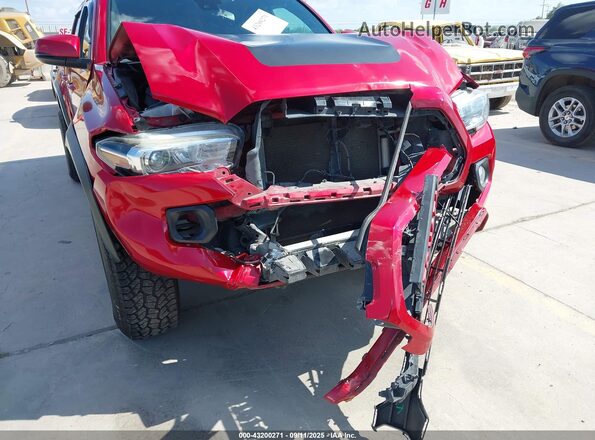 3TMCZ5AN6LM347358 2020 TOYOTA TACOMA Красный Вид спереди