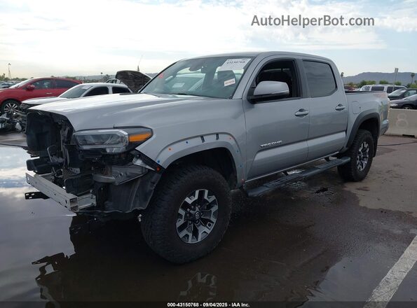 3TMCZ5AN7MM413496 2021 TOYOTA TACOMA Silver Przód lewy