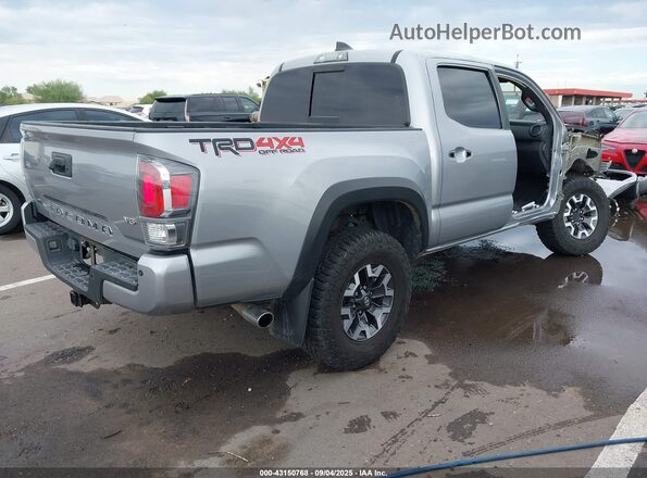 3TMCZ5AN7MM413496 2021 TOYOTA TACOMA Silver Tył prawy