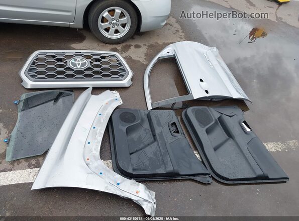 3TMCZ5AN7MM413496 2021 TOYOTA TACOMA Silver Widok zestawu wskaźników