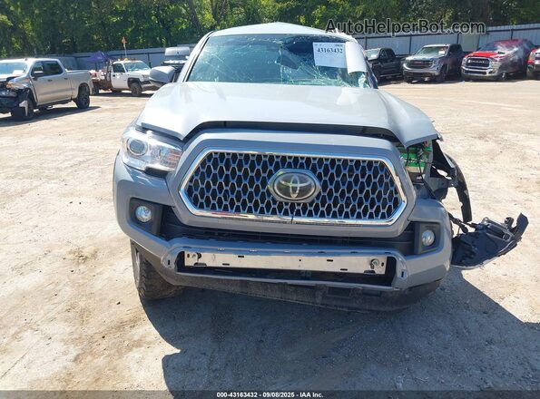 3TMCZ5AN8JM184614 2018 TOYOTA TACOMA Light Blue 
