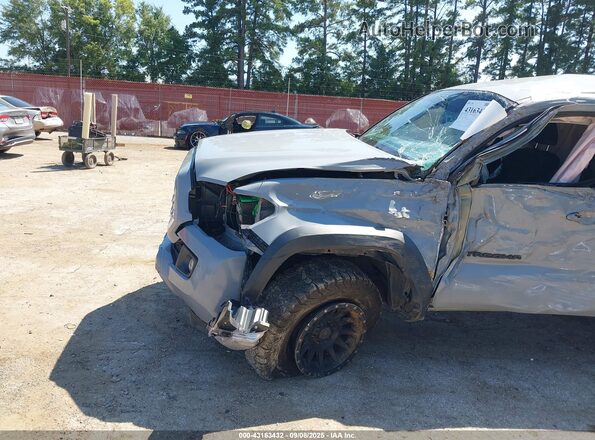3TMCZ5AN8JM184614 2018 TOYOTA TACOMA Light Blue 