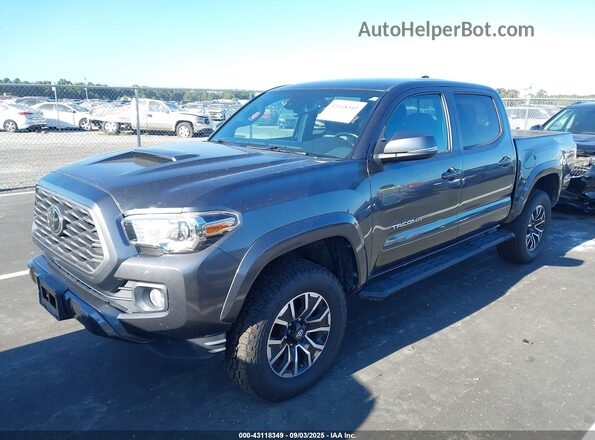 3TMCZ5AN8LM296929 2020 TOYOTA TACOMA Gray Front left