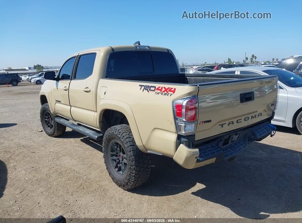 3TMCZ5AN9LM303449 2020 TOYOTA TACOMA Коричневый Задняя левая четверть