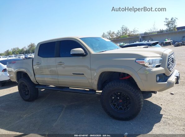 3TMCZ5AN9LM303449 2020 TOYOTA TACOMA Коричневый Вид задней части салона