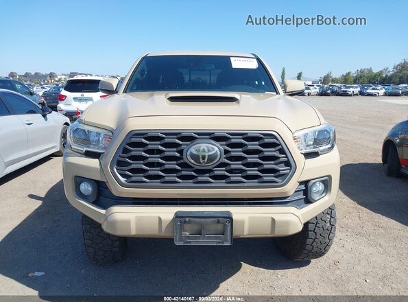 3TMCZ5AN9LM303449 2020 TOYOTA TACOMA Коричневый Вид щитка приборов