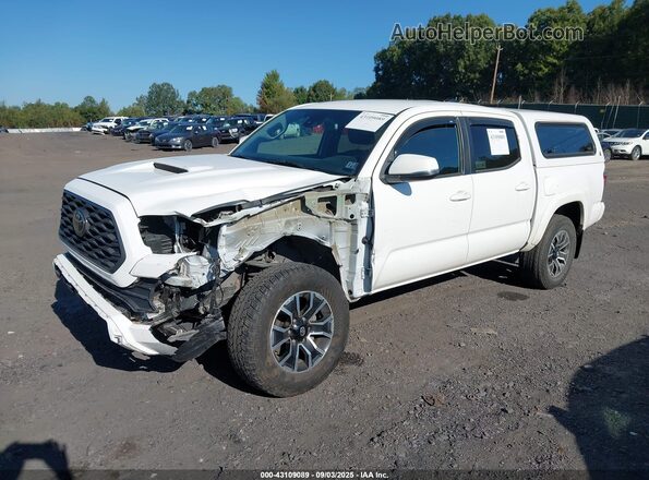 3TMCZ5AN9LM341733 2020 TOYOTA TACOMA Белый Передняя левая четверть