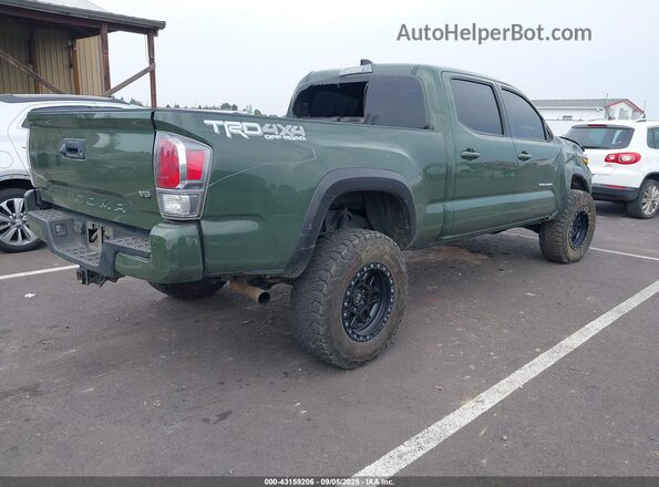 3TMDZ5BN7MM102685 2021 TOYOTA TACOMA Зеленый Задняя правая четверть
