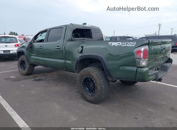 3TMDZ5BN7MM102685 2021 TOYOTA TACOMA Зеленый Задняя левая четверть