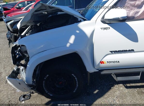 3TMDZ5BN7MM115341 2021 TOYOTA TACOMA White Przód lewy