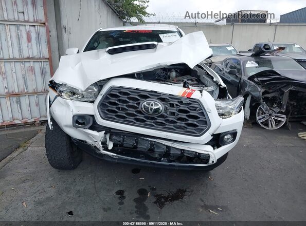3TMDZ5BN7MM115341 2021 TOYOTA TACOMA White Widok zestawu wskaźników
