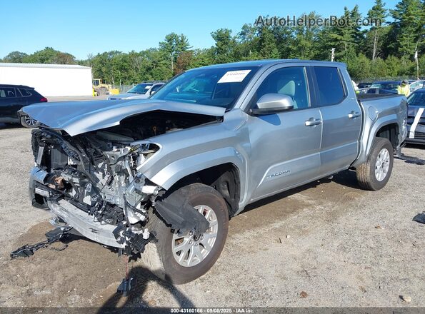 3TMLB5JN2SM094722 2025 TOYOTA TACOMA Silver Առջևի ձախ երեք քառորդ տեսարան