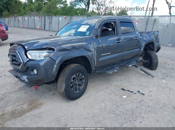 3TYCZ5AN2PT128374 2023 TOYOTA TACOMA Серый Передняя левая четверть