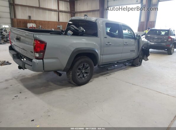 3TYCZ5AN5MT023002 2021 TOYOTA TACOMA Gray უკანა მარჯვენა