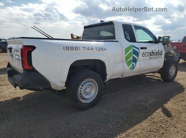 3TYJDAHNXST024390 2025 TOYOTA TACOMA Белый 