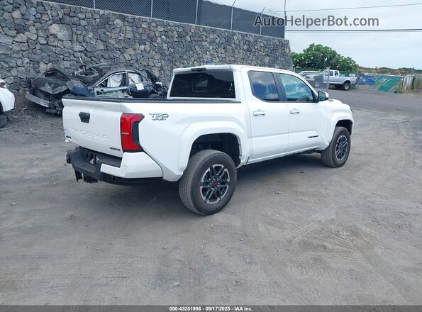 3TYLC5LN0RT004654 2024 TOYOTA TACOMA HYBRID White Задня права чверть