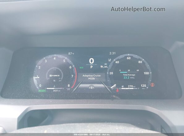 3TYLC5LN0RT004654 2024 TOYOTA TACOMA HYBRID White Вид задніх сидінь
