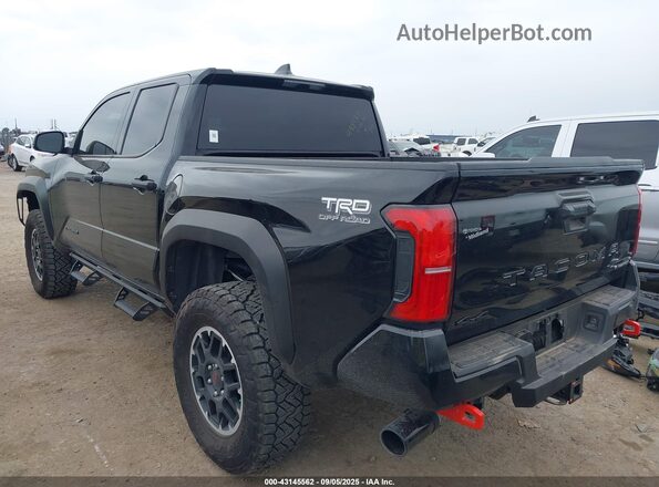 3TYLC5LN3ST025875 2025 TOYOTA TACOMA HYBRID Black Tył lewy