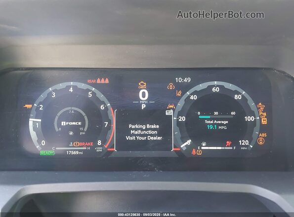 3TYLC5LN7RT011830 2024 TOYOTA TACOMA HYBRID Белый Вид задних сидений