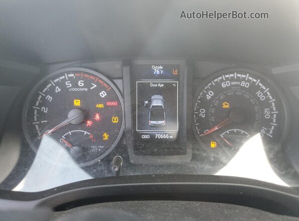 3TYRX5GN4NT051902 2022 TOYOTA TACOMA Белый Вид щитка приборов