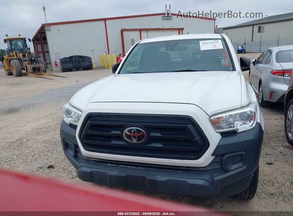 3TYRX5GN6MT031312 2021 TOYOTA TACOMA White Вид щитка приладів