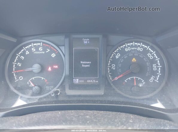 3TYSZ5AN9LT004379 2020 TOYOTA TACOMA Gray Vista de los asientos traseros