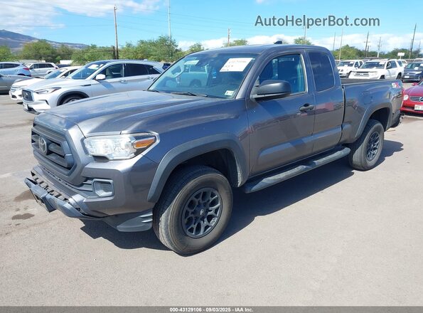3TYSZ5AN9LT004379 2020 TOYOTA TACOMA Gray Vista tres cuartos delantera izquierda