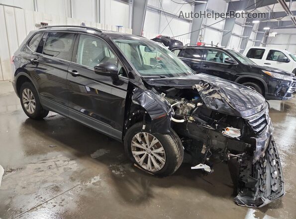 3VV0B7AX2LM033406 2020 VOLKSWAGEN TIGUAN Черный Передняя правая четверть