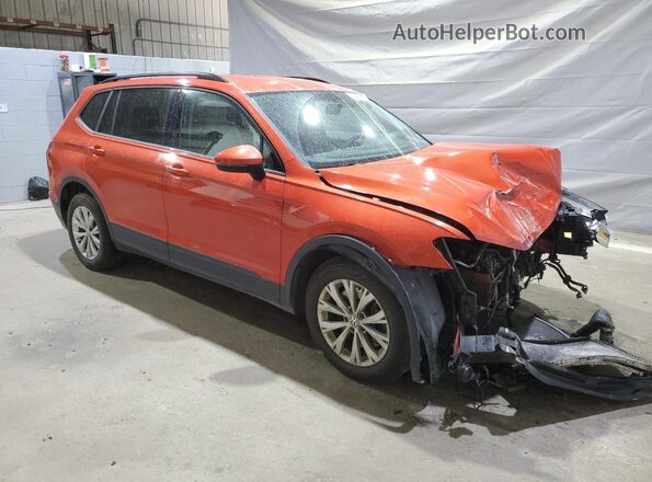 3VV0B7AX7JM089547 2018 VOLKSWAGEN TIGUAN Orange 