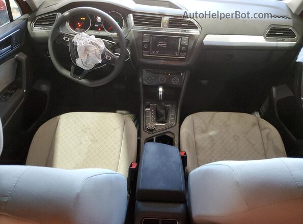 3VV0B7AX7JM089547 2018 VOLKSWAGEN TIGUAN Orange 