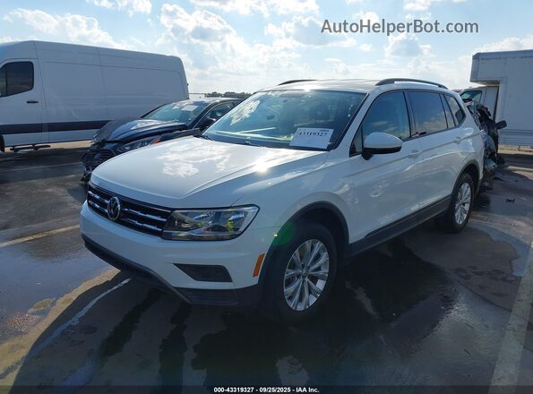 3VV0B7AX7LM124283 2020 VOLKSWAGEN TIGUAN White Vista tres cuartos delantera izquierda