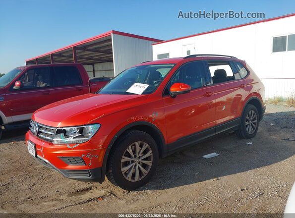 3VV0B7AX8KM051911 2019 VOLKSWAGEN TIGUAN Orange Przód lewy