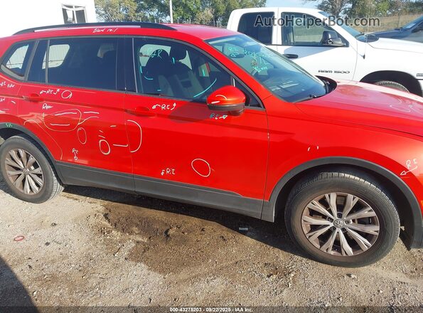 3VV0B7AX8KM051911 2019 VOLKSWAGEN TIGUAN Orange Widok wnętrza z tyłu