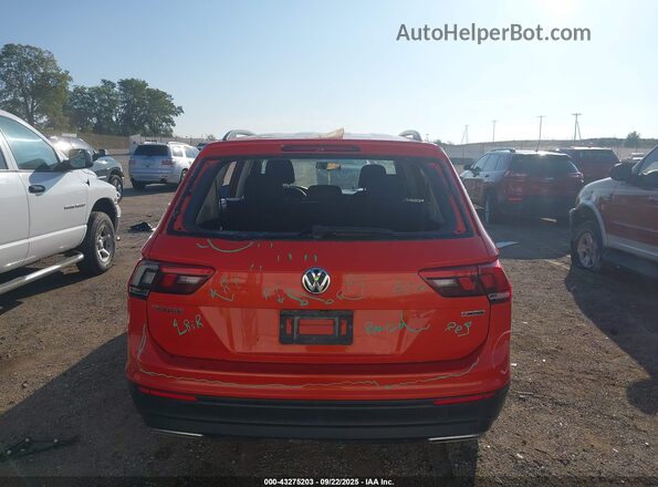 3VV0B7AX8KM051911 2019 VOLKSWAGEN TIGUAN Orange 