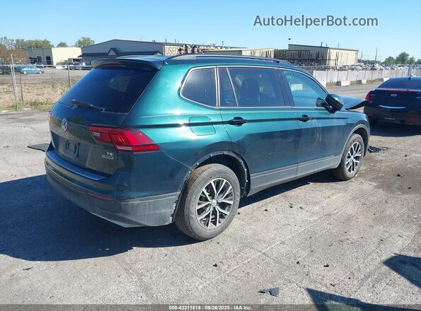 3VV0B7AX9JM112536 2018 VOLKSWAGEN TIGUAN Green უკანა მარჯვენა