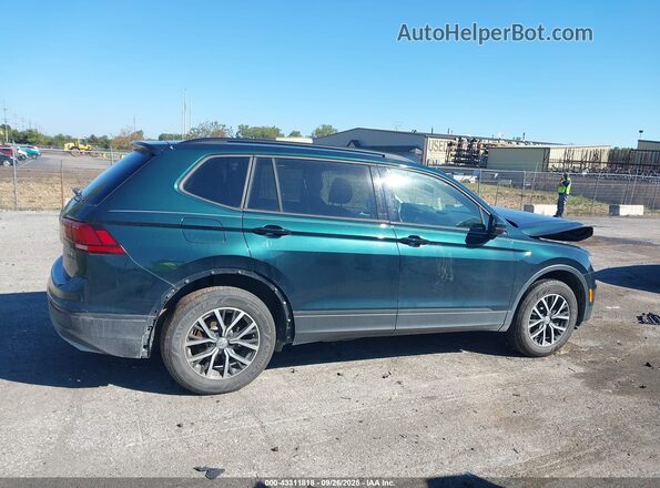 3VV0B7AX9JM112536 2018 VOLKSWAGEN TIGUAN Green უკანა სალონის ხედი