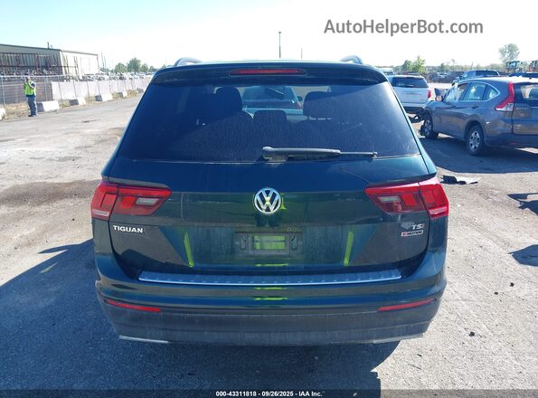 3VV0B7AX9JM112536 2018 VOLKSWAGEN TIGUAN Green 