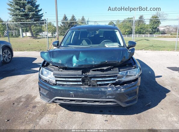 3VV0B7AX9JM112536 2018 VOLKSWAGEN TIGUAN Green ხელსაწყოთა პანელის ხედი