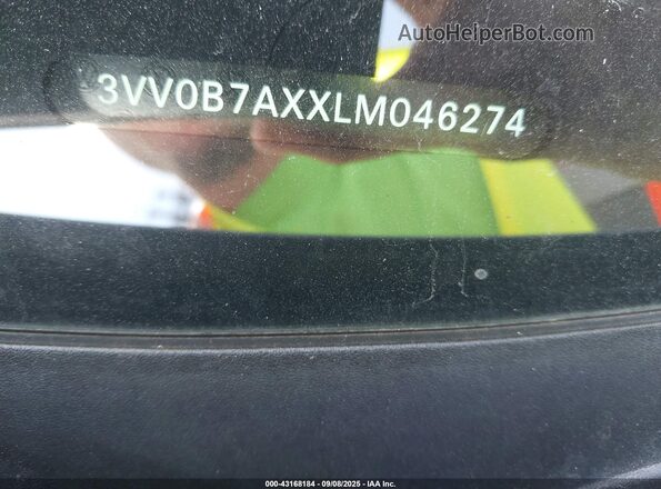3VV0B7AXXLM046274 2020 VOLKSWAGEN TIGUAN Silver Widok komory silnika