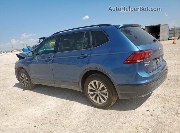 3VV1B7AX2JM058100 2018 VOLKSWAGEN TIGUAN Blue 