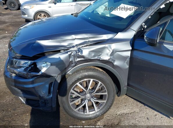 3VV1B7AX3MM021447 2021 VOLKSWAGEN TIGUAN Gray წინა ხედი