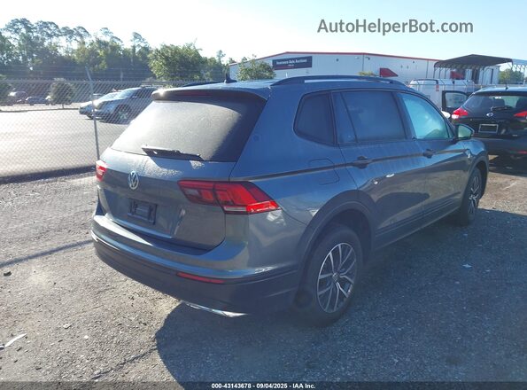 3VV1B7AX3MM021447 2021 VOLKSWAGEN TIGUAN Gray უკანა მარჯვენა