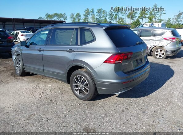 3VV1B7AX3MM021447 2021 VOLKSWAGEN TIGUAN Gray უკანა მარცხენა