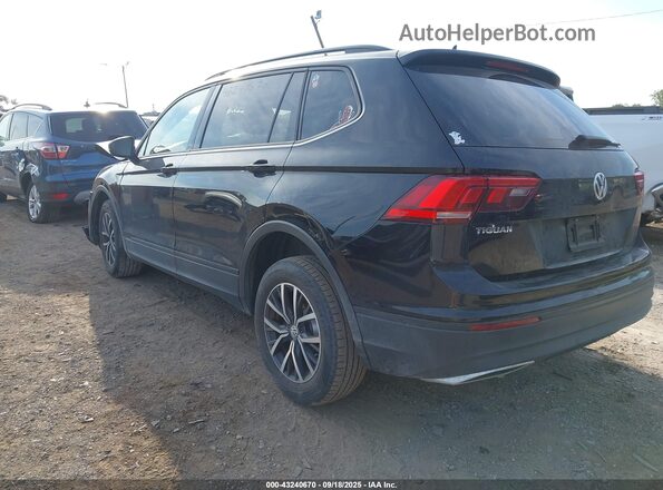 3VV1B7AX3MM086038 2021 VOLKSWAGEN TIGUAN Black Задня ліва чверть