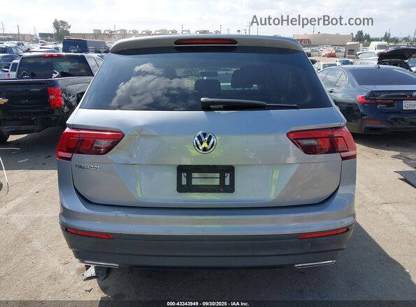 3VV1B7AX9KM195455 2019 VOLKSWAGEN TIGUAN Silver 