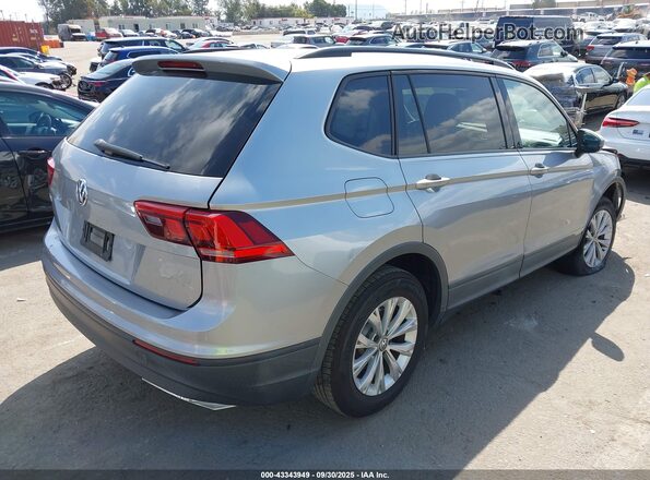 3VV1B7AX9KM195455 2019 VOLKSWAGEN TIGUAN Silver Tył prawy