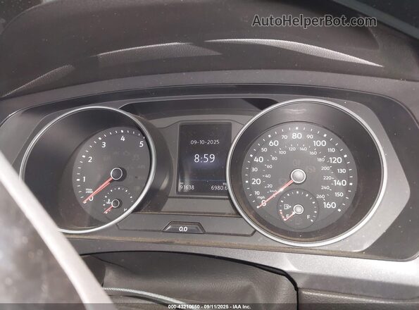 3VV1B7AX9LM083899 2020 VOLKSWAGEN TIGUAN Black უკანა სავარძლების ხედი